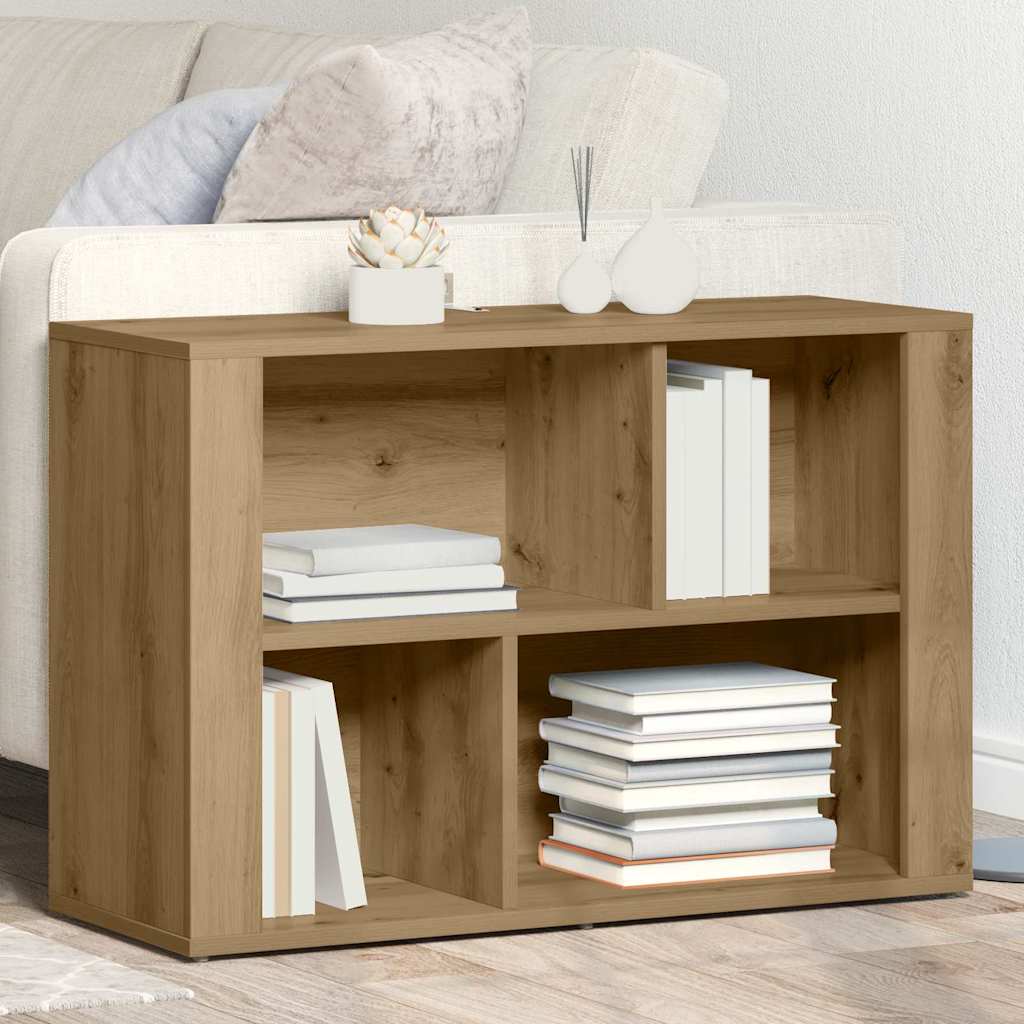 Dressoir Artisan Eiken 80 x 30 x 53 cm Bewerkt hout is nu te koop bij PeponiXL, paradijselijk wonen!