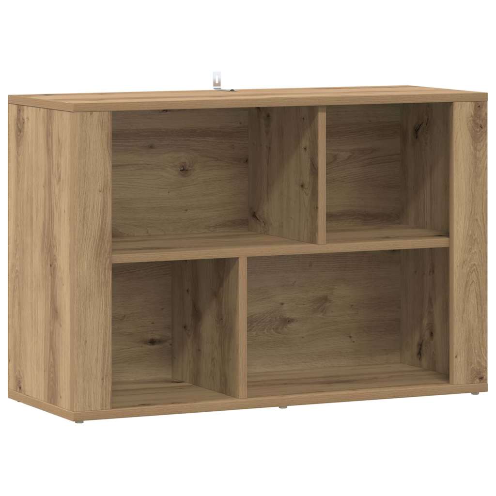 Dressoir Artisan Eiken 80 x 30 x 53 cm Bewerkt hout is nu te koop bij PeponiXL, paradijselijk wonen!
