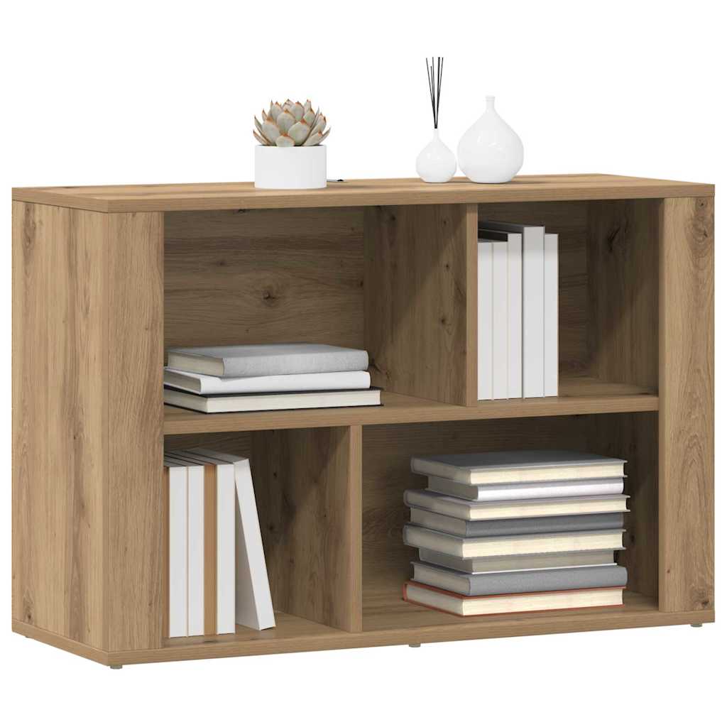 Dressoir Artisan Eiken 80 x 30 x 53 cm Bewerkt hout is nu te koop bij PeponiXL, paradijselijk wonen!