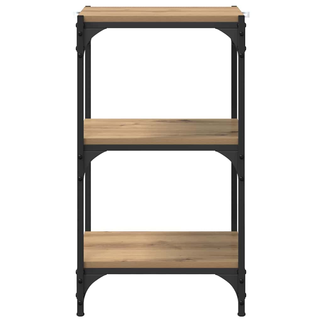 Boekenkast artisanaal eikenkleurig 40 x 33 x 70,5 cm is nu te koop bij PeponiXL, paradijselijk wonen!