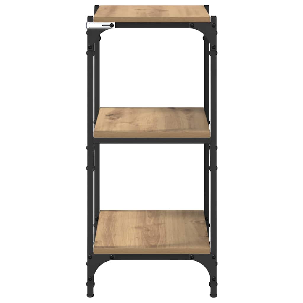 Boekenkast artisanaal eikenkleurig 40 x 33 x 70,5 cm is nu te koop bij PeponiXL, paradijselijk wonen!