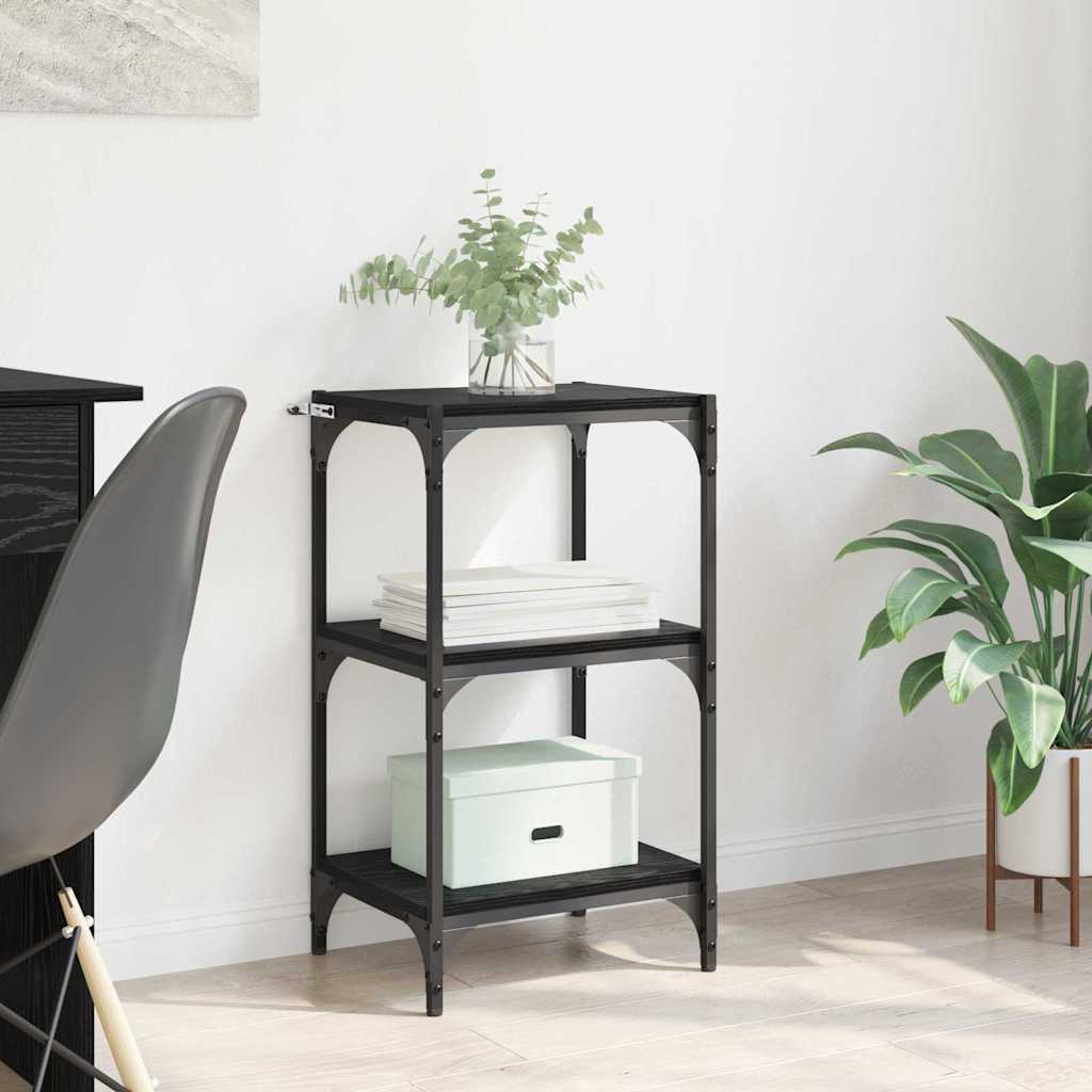 Boekenkast Zwart eiken 40 x 33 x 70,5 cm is nu te koop bij PeponiXL, paradijselijk wonen!