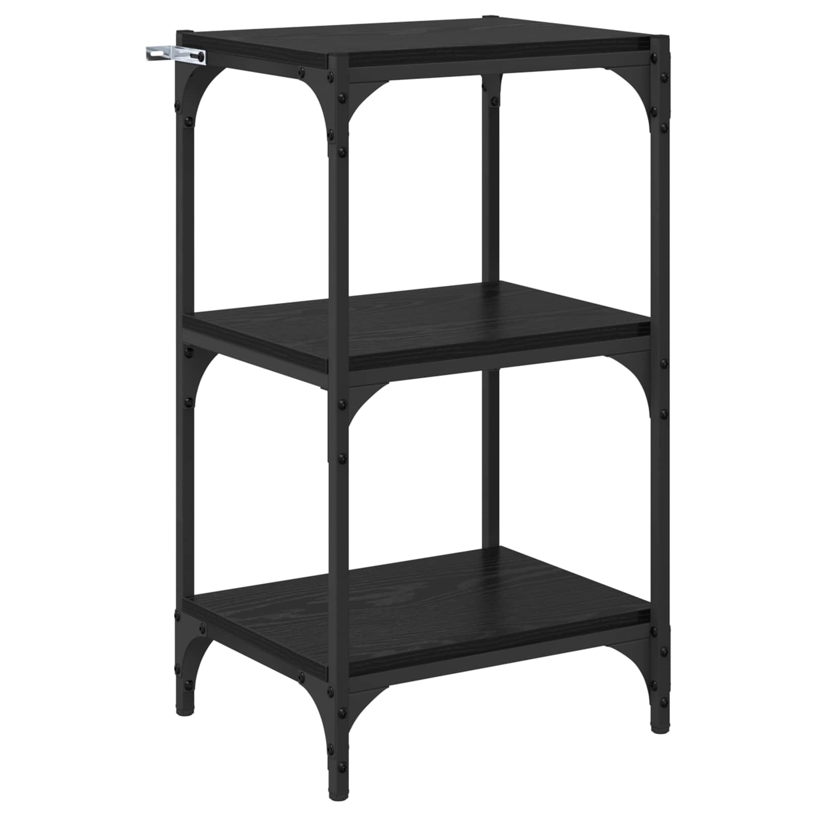 Boekenkast Zwart eiken 40 x 33 x 70,5 cm is nu te koop bij PeponiXL, paradijselijk wonen!