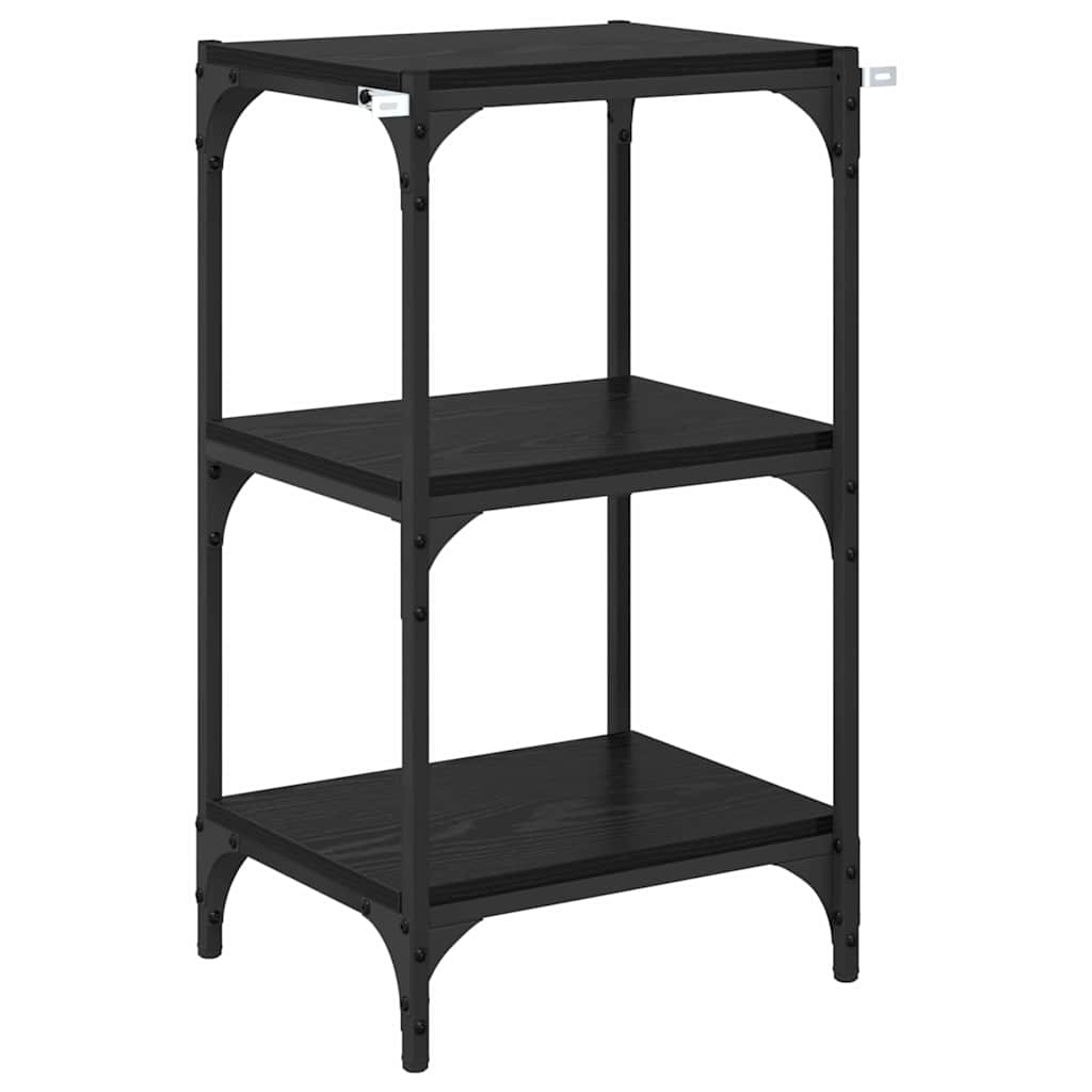 Boekenkast Zwart eiken 40 x 33 x 70,5 cm is nu te koop bij PeponiXL, paradijselijk wonen!