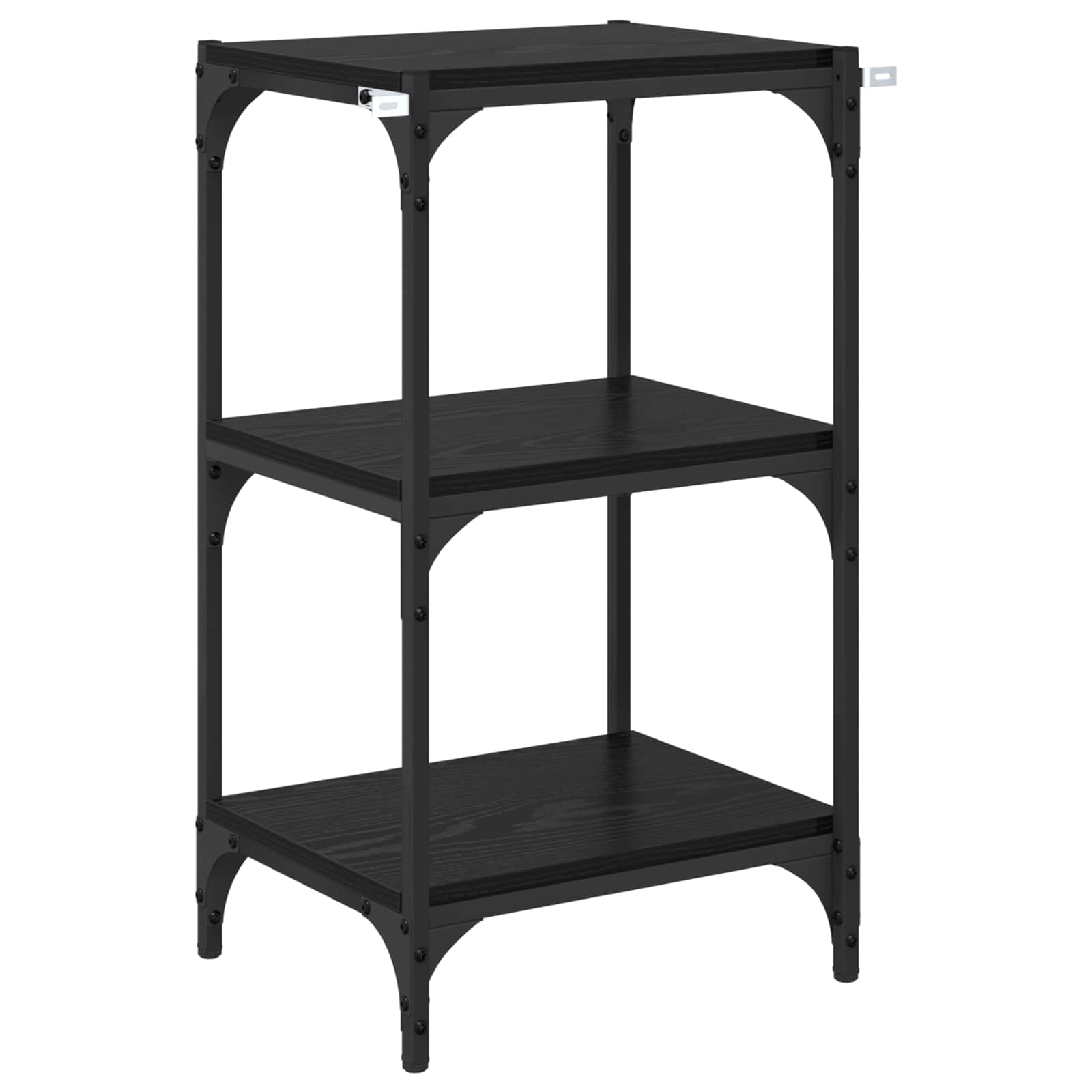 Boekenkast Zwart eiken 40 x 33 x 70,5 cm is nu te koop bij PeponiXL, paradijselijk wonen!