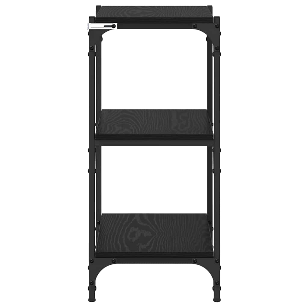 Boekenkast Zwart eiken 40 x 33 x 70,5 cm is nu te koop bij PeponiXL, paradijselijk wonen!