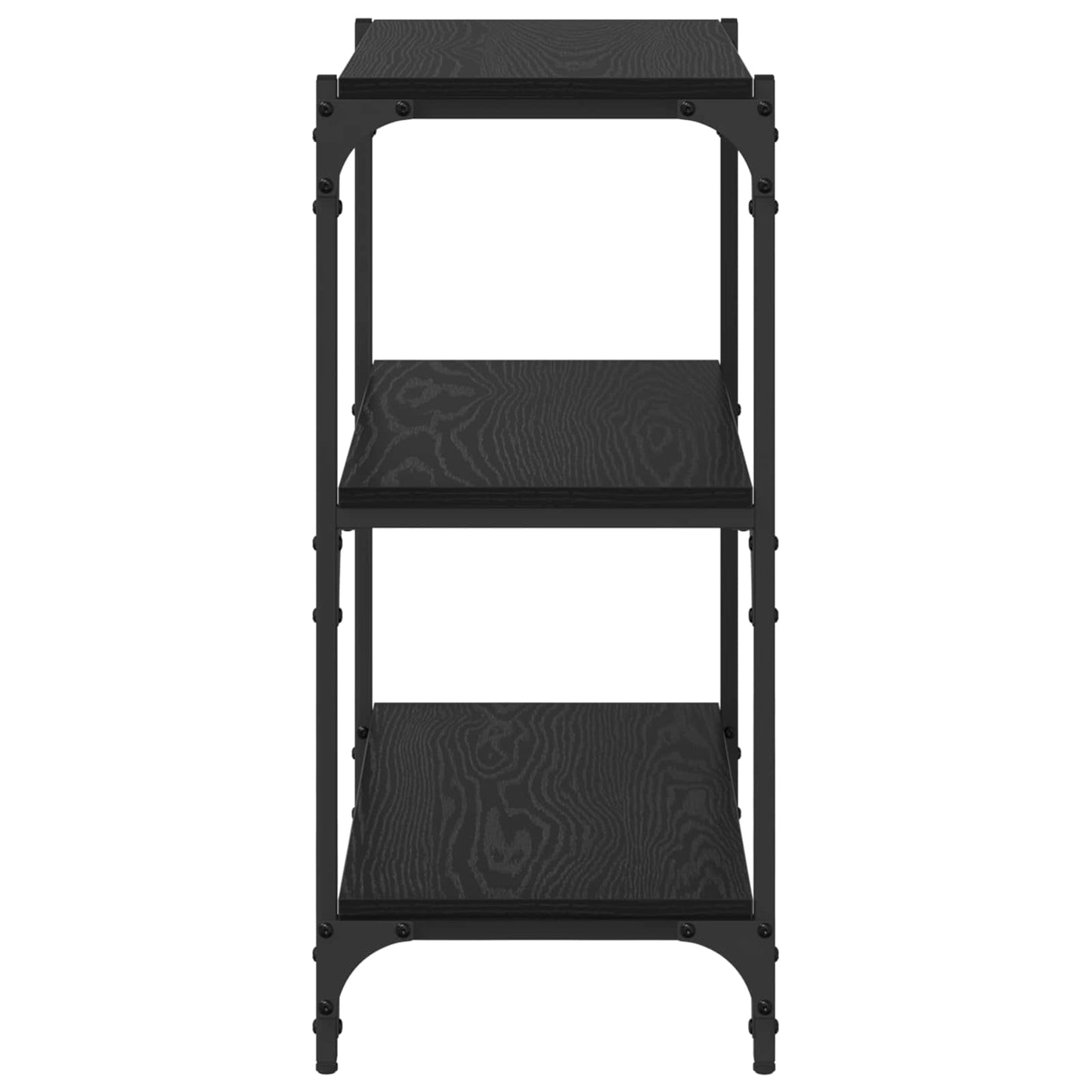 Boekenkast Zwart eiken 60 x 33 x 70,5 cm is nu te koop bij PeponiXL, paradijselijk wonen!