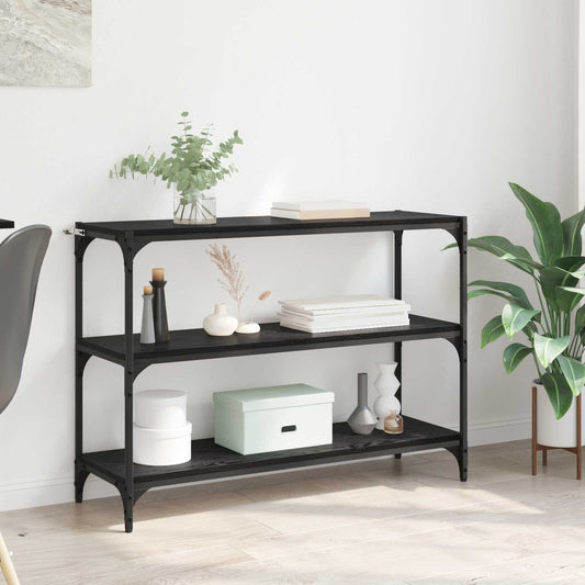 Boekenkast Zwart eiken 100 x 33 x 70,5 cm is nu te koop bij PeponiXL, paradijselijk wonen!