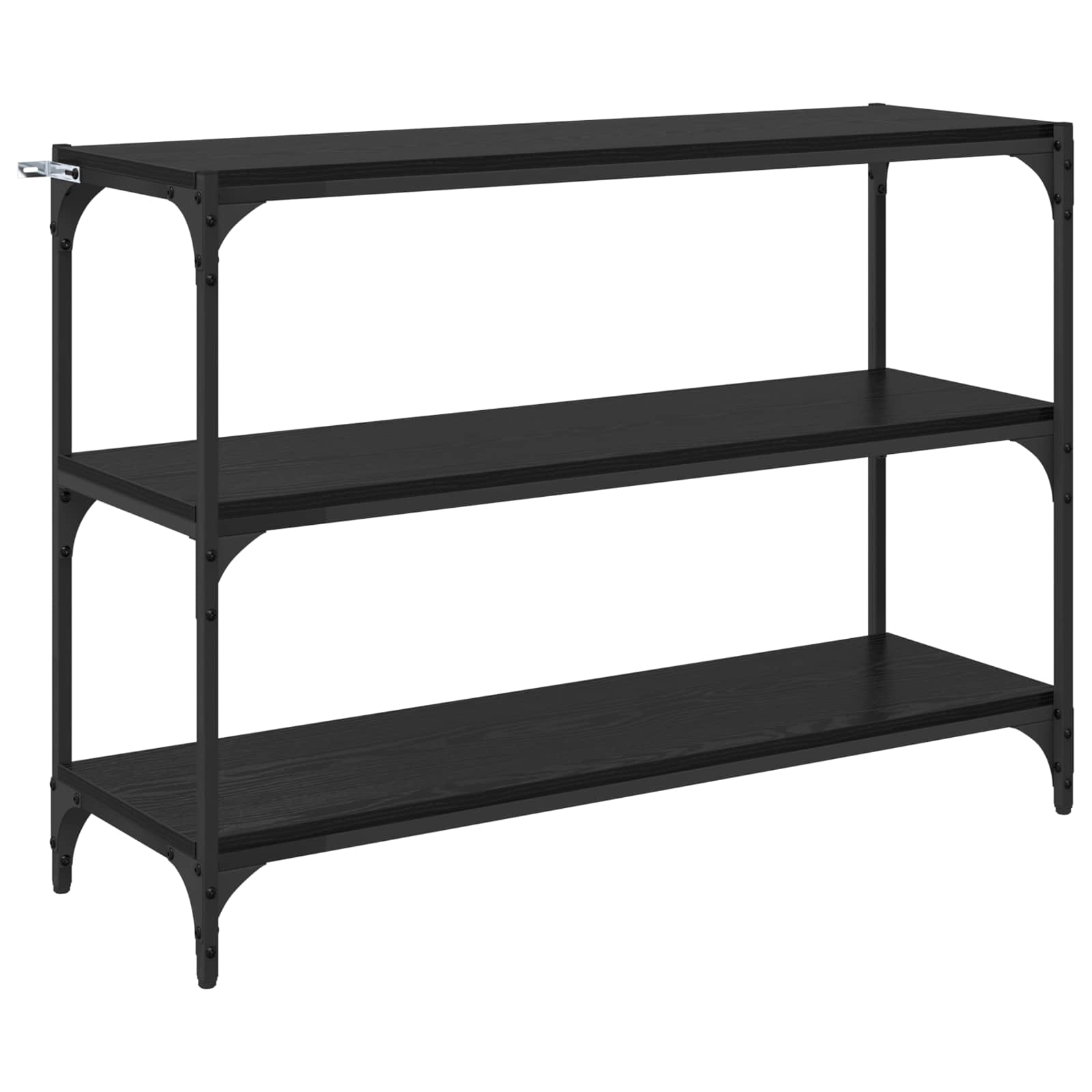 Boekenkast Zwart eiken 100 x 33 x 70,5 cm is nu te koop bij PeponiXL, paradijselijk wonen!