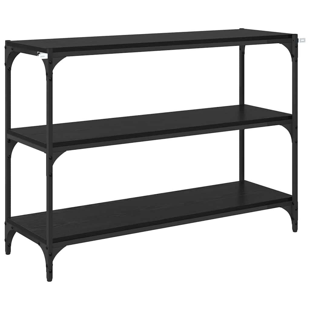 Boekenkast Zwart eiken 100 x 33 x 70,5 cm is nu te koop bij PeponiXL, paradijselijk wonen!