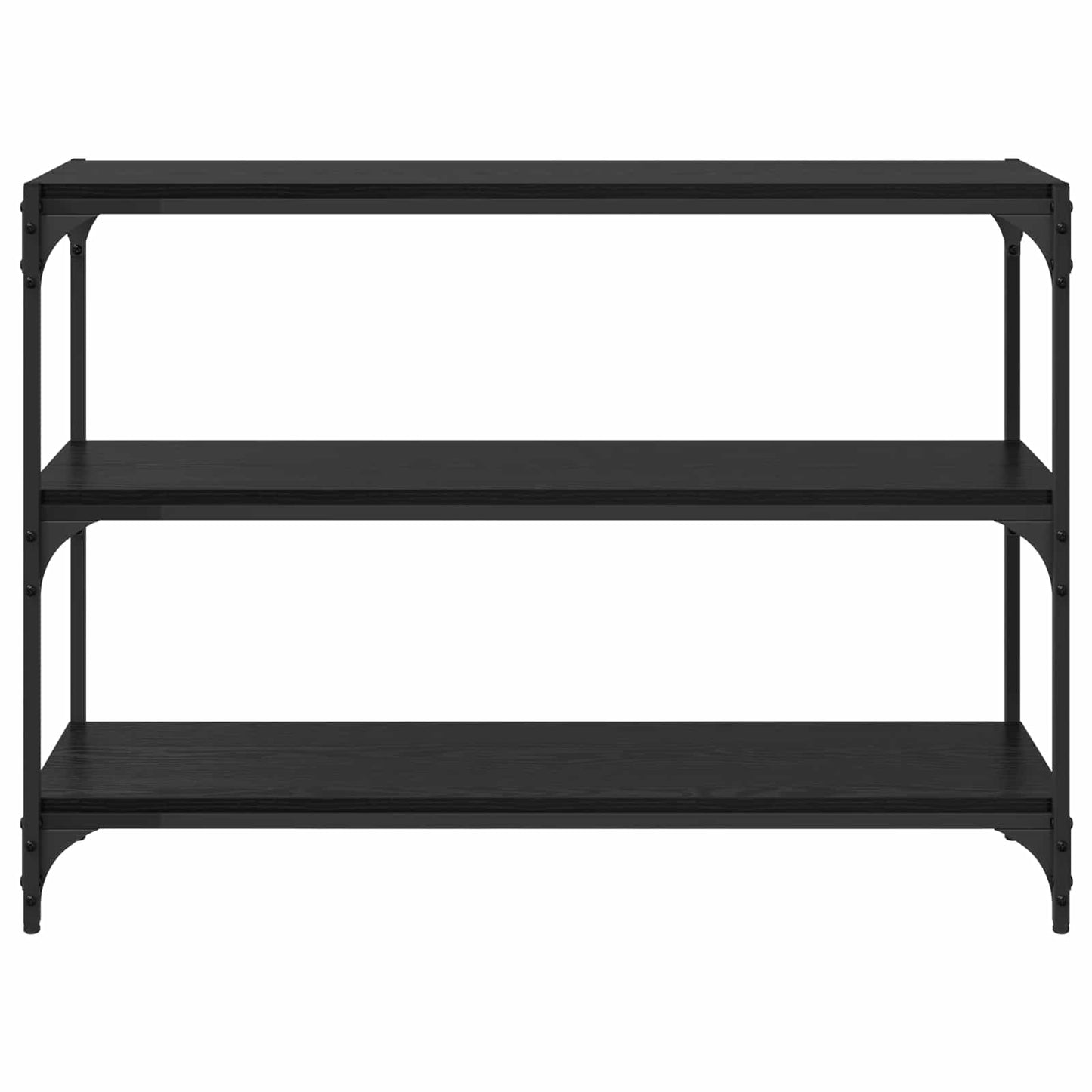 Boekenkast Zwart eiken 100 x 33 x 70,5 cm is nu te koop bij PeponiXL, paradijselijk wonen!
