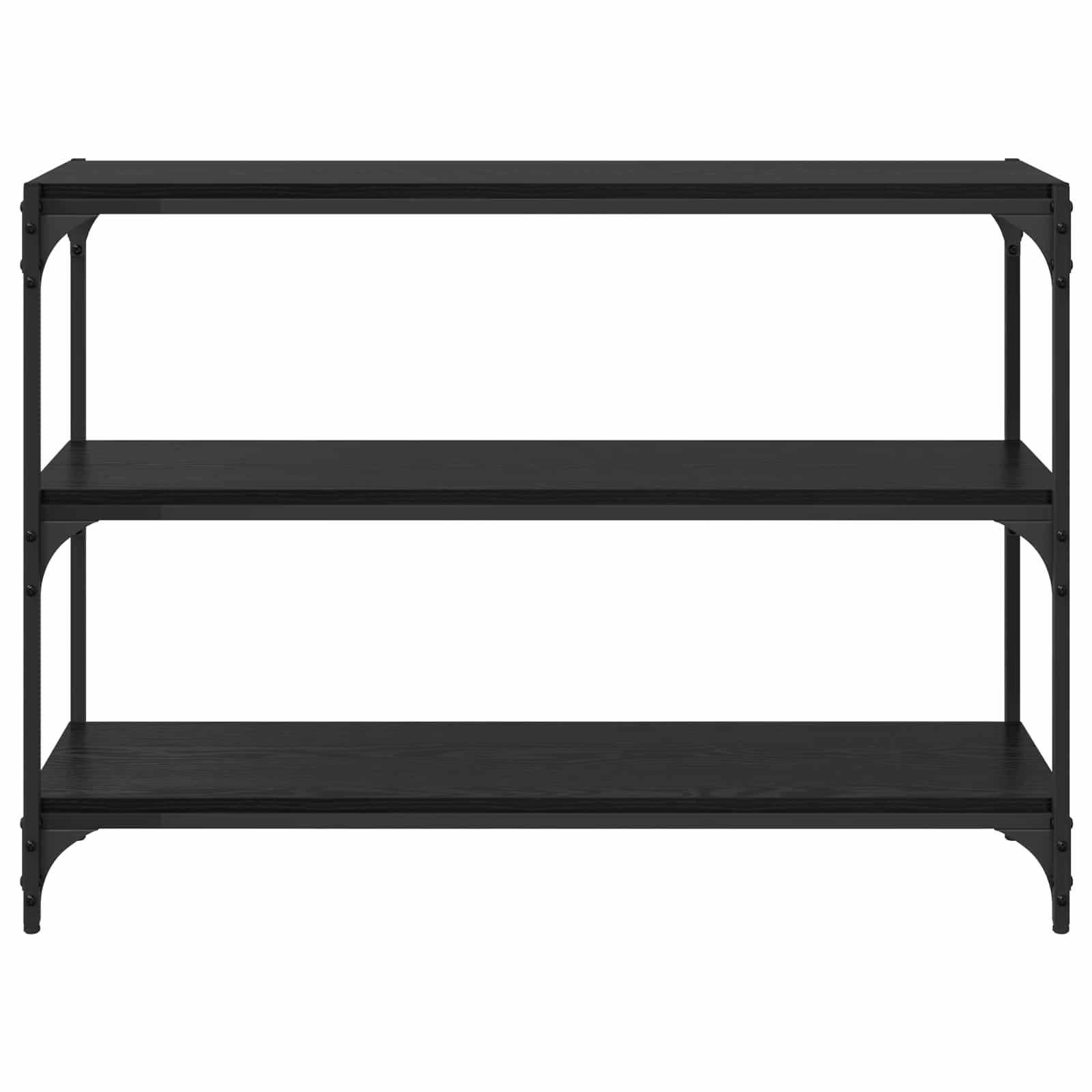 Boekenkast Zwart eiken 100 x 33 x 70,5 cm is nu te koop bij PeponiXL, paradijselijk wonen!
