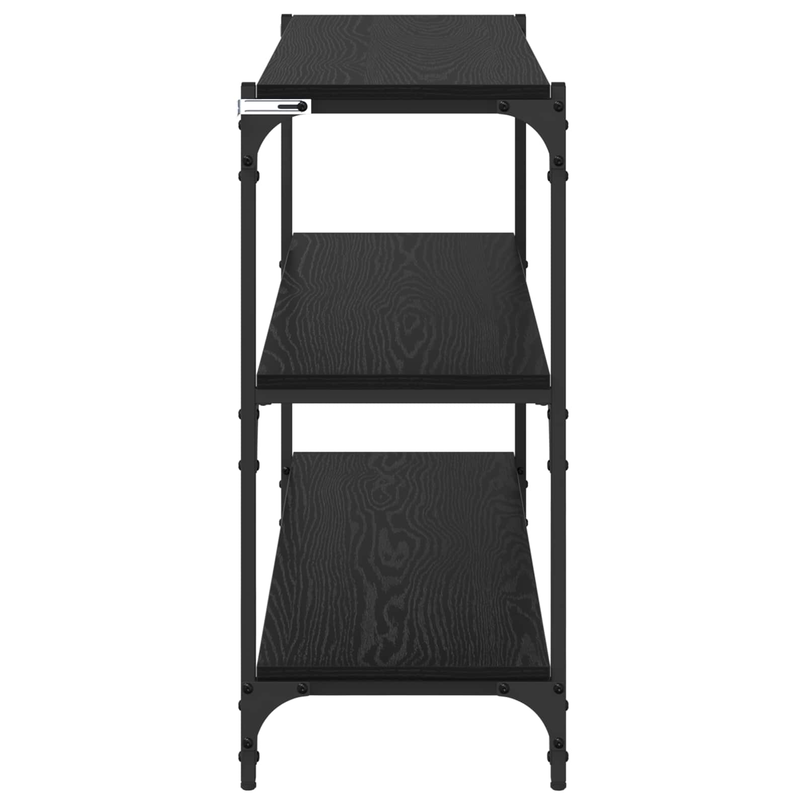 Boekenkast Zwart eiken 100 x 33 x 70,5 cm is nu te koop bij PeponiXL, paradijselijk wonen!