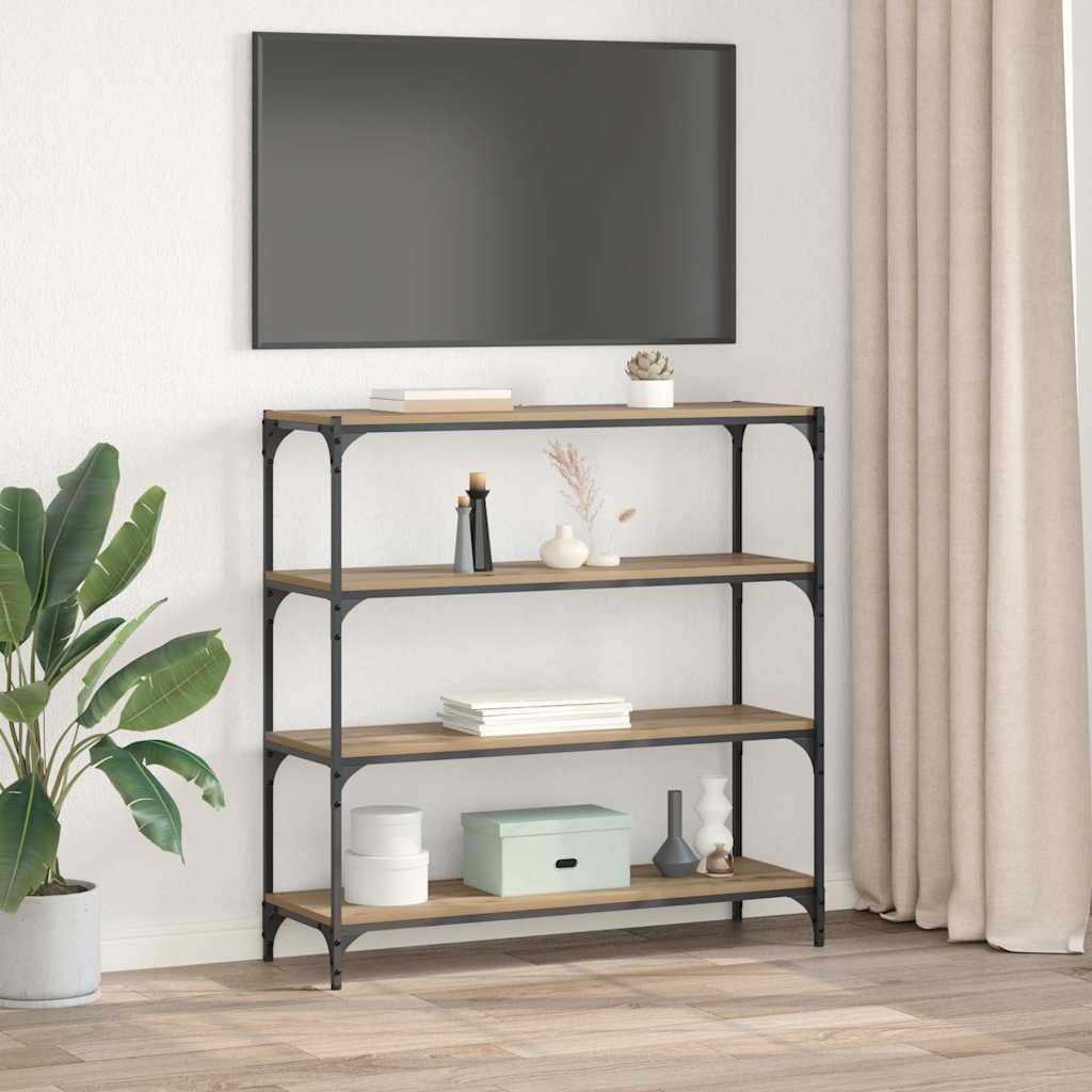 Boekenkast Artisan Eiken 100 x 33 x 100 cm is nu te koop bij PeponiXL, paradijselijk wonen!