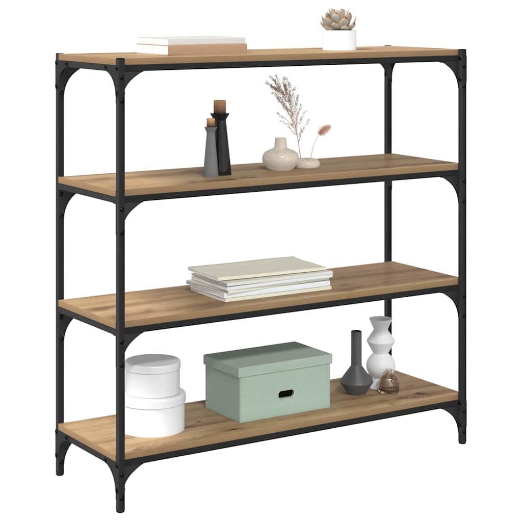 Boekenkast Artisan Eiken 100 x 33 x 100 cm is nu te koop bij PeponiXL, paradijselijk wonen!