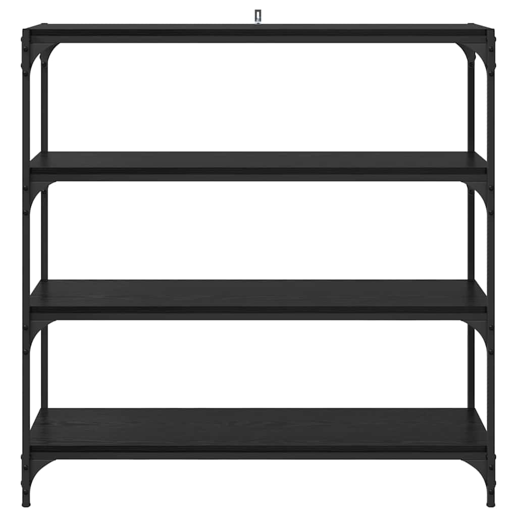 Boekenkast Zwart Eiken 100 x 33 x 100 cm is nu te koop bij PeponiXL, paradijselijk wonen!