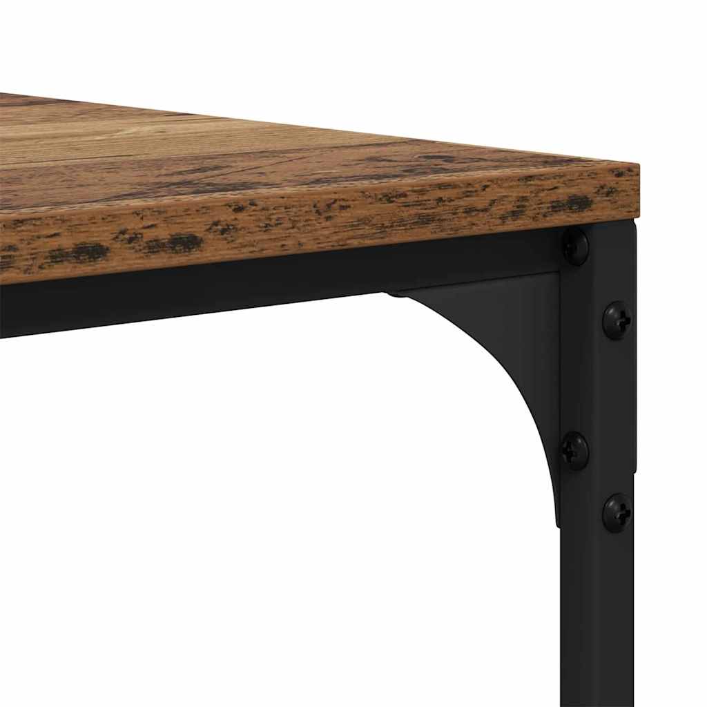 Salontafel Oud Hout 100 x 50 x 35 cm Bewerkt hout is nu te koop bij PeponiXL, paradijselijk wonen!