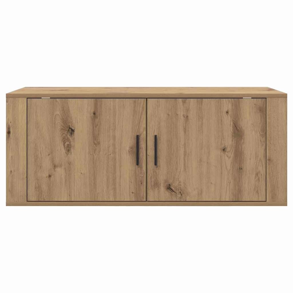 Wandgemonteerde TV-kast Artisan Eiken 100 x 34,5 x 40 cm is nu te koop bij PeponiXL, paradijselijk wonen!