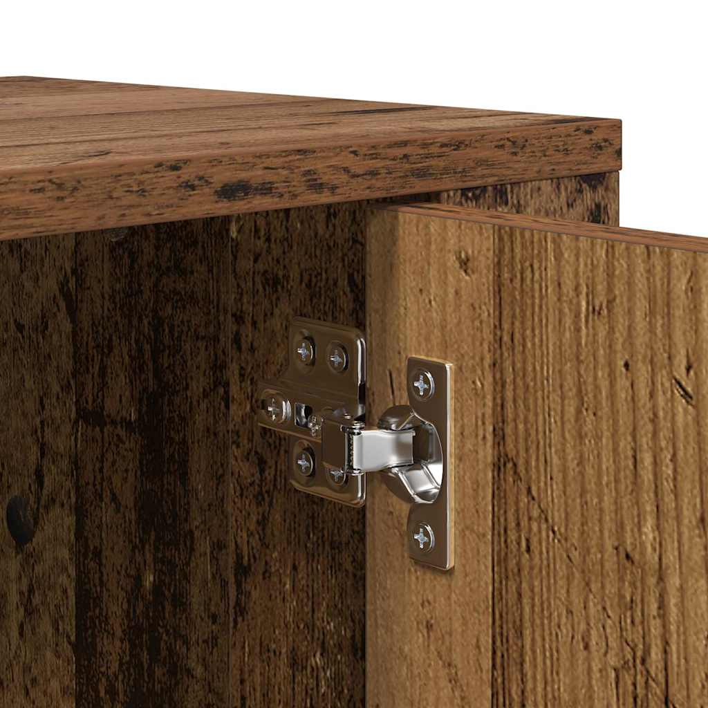 TV-kast Oud Hout 100 x 31,5 x 35 cm Bewerkt hout is nu te koop bij PeponiXL, paradijselijk wonen!
