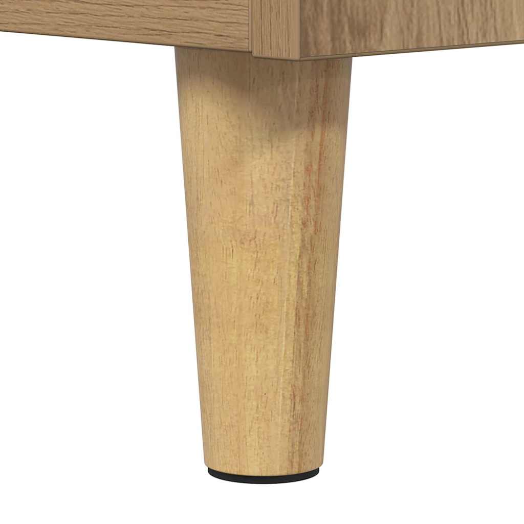Salontafel Artisan Eiken 90 x 50 x 26.5 cm Bewerkt hout is nu te koop bij PeponiXL, paradijselijk wonen!