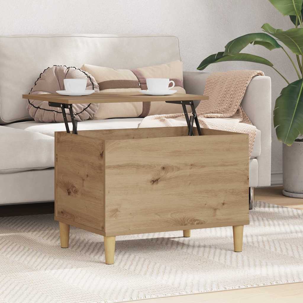 Nachtkastje Artisan Eiken 60 x 44,5 x 45 cm Bewerkt hout is nu te koop bij PeponiXL, paradijselijk wonen!