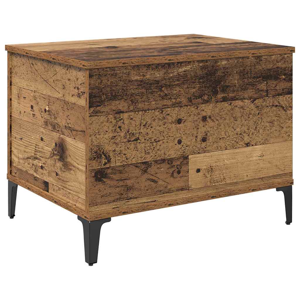 Salontafel Oud Hout 60 x 44,5 x 45 cm Bewerkt hout is nu te koop bij PeponiXL, paradijselijk wonen!