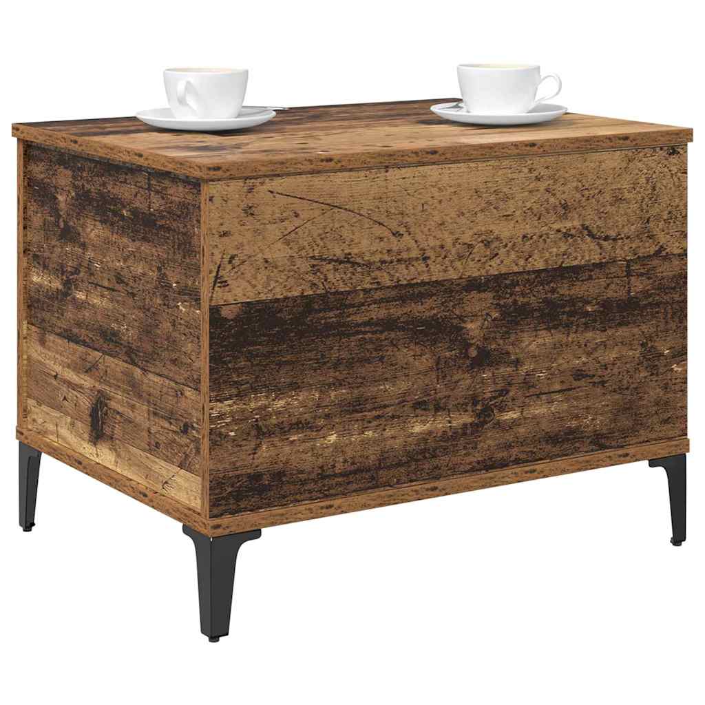 Salontafel Oud Hout 60 x 44,5 x 45 cm Bewerkt hout is nu te koop bij PeponiXL, paradijselijk wonen!