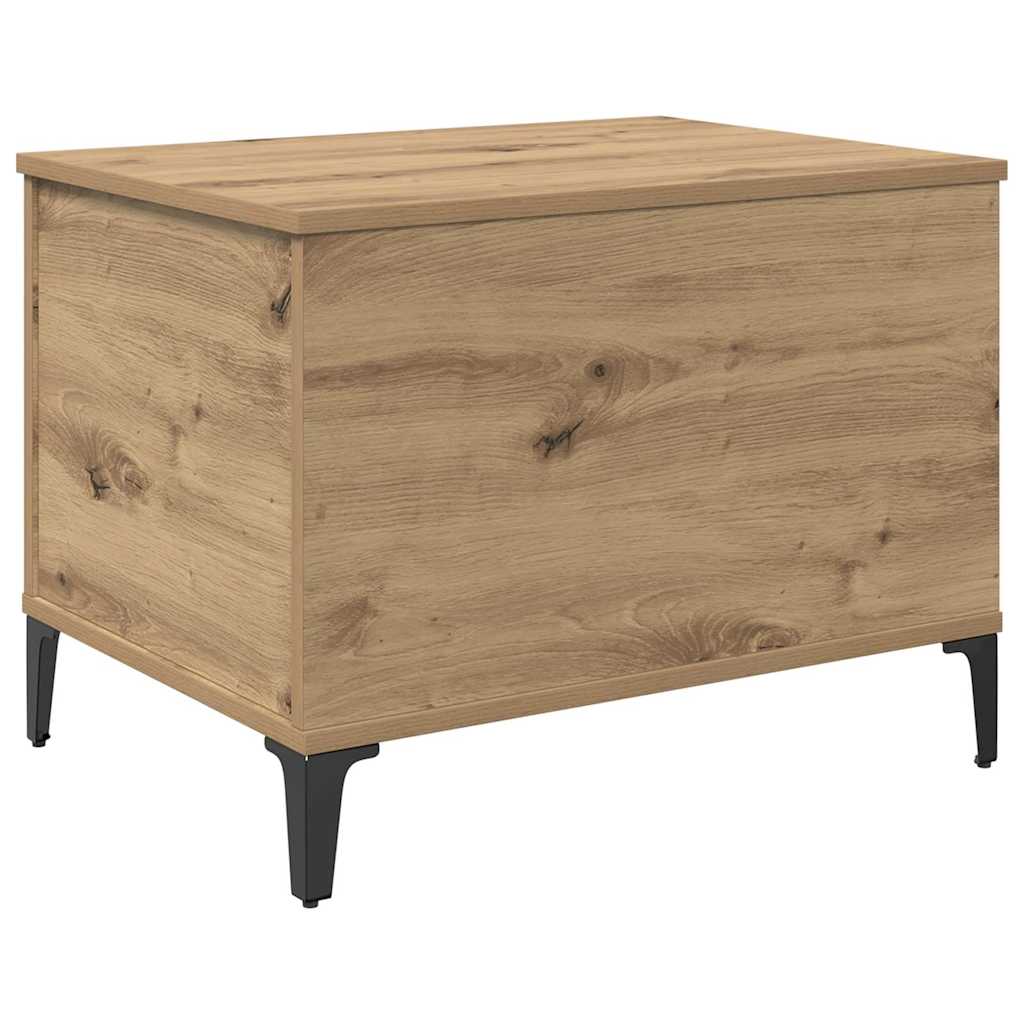 Salontafel Artisan Eiken 60 x 44,5 x 45 cm Bewerkt hout is nu te koop bij PeponiXL, paradijselijk wonen!