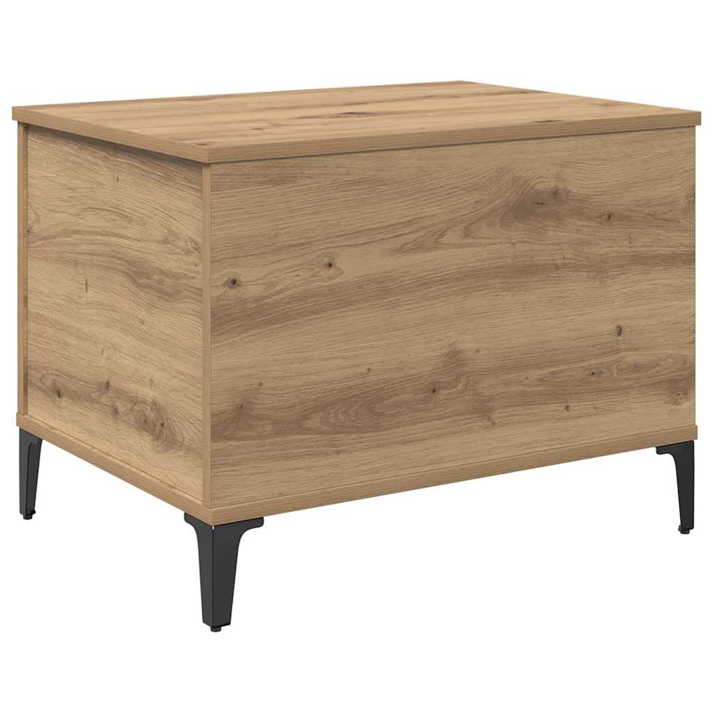 Salontafel Artisan Eiken 60 x 44,5 x 45 cm Bewerkt hout is nu te koop bij PeponiXL, paradijselijk wonen!