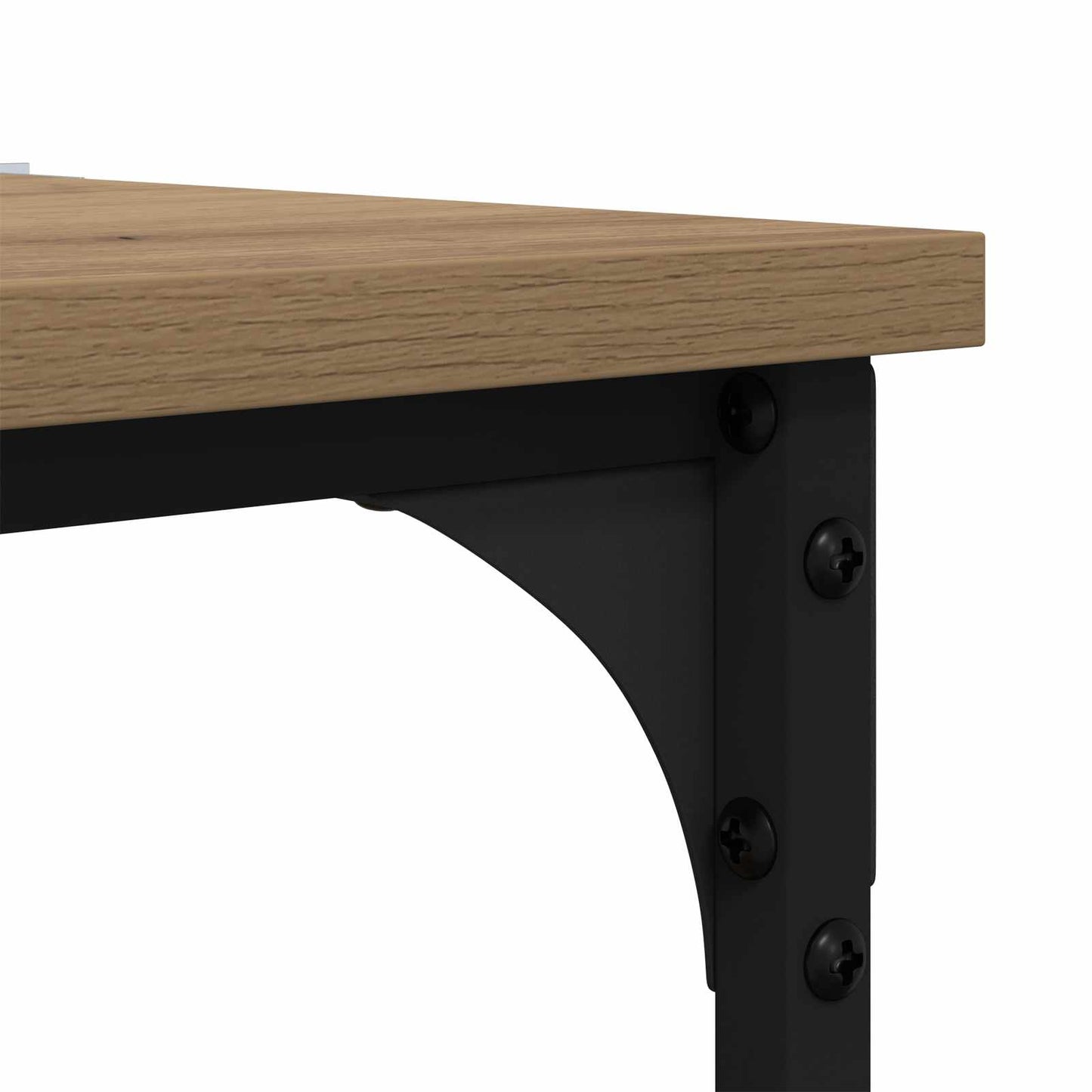 Bijzettafel Artisan Eiken 40 x 30 x 75 cm Bewerkt hout is nu te koop bij PeponiXL, paradijselijk wonen!
