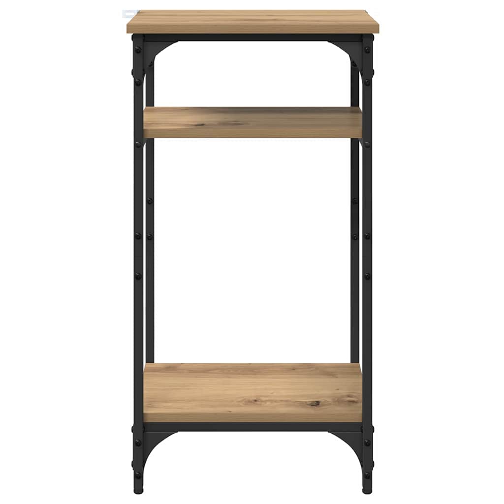 Bijzettafel Artisan Eiken 40 x 30 x 75 cm Bewerkt hout is nu te koop bij PeponiXL, paradijselijk wonen!