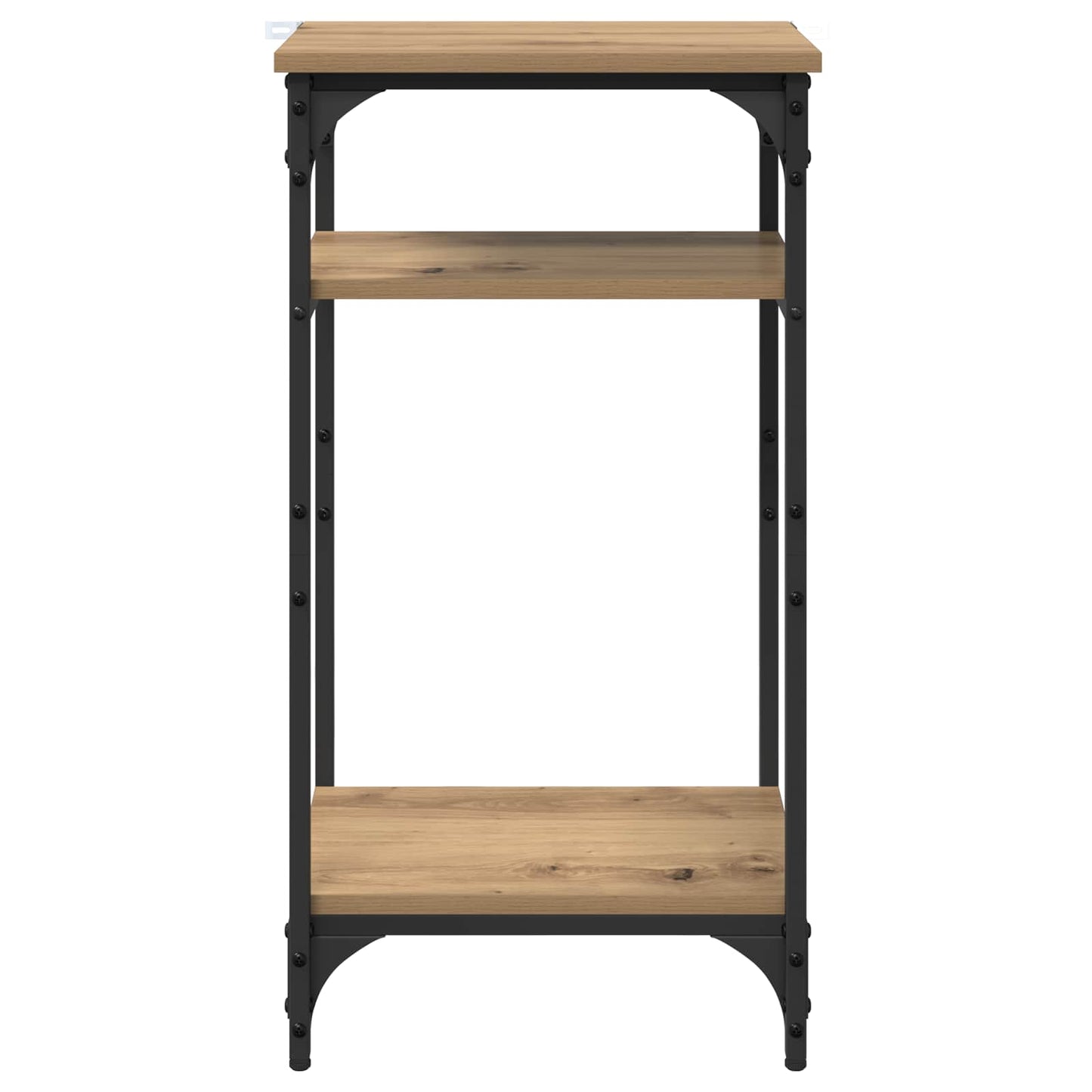 Bijzettafel Artisan Eiken 40 x 30 x 75 cm Bewerkt hout is nu te koop bij PeponiXL, paradijselijk wonen!