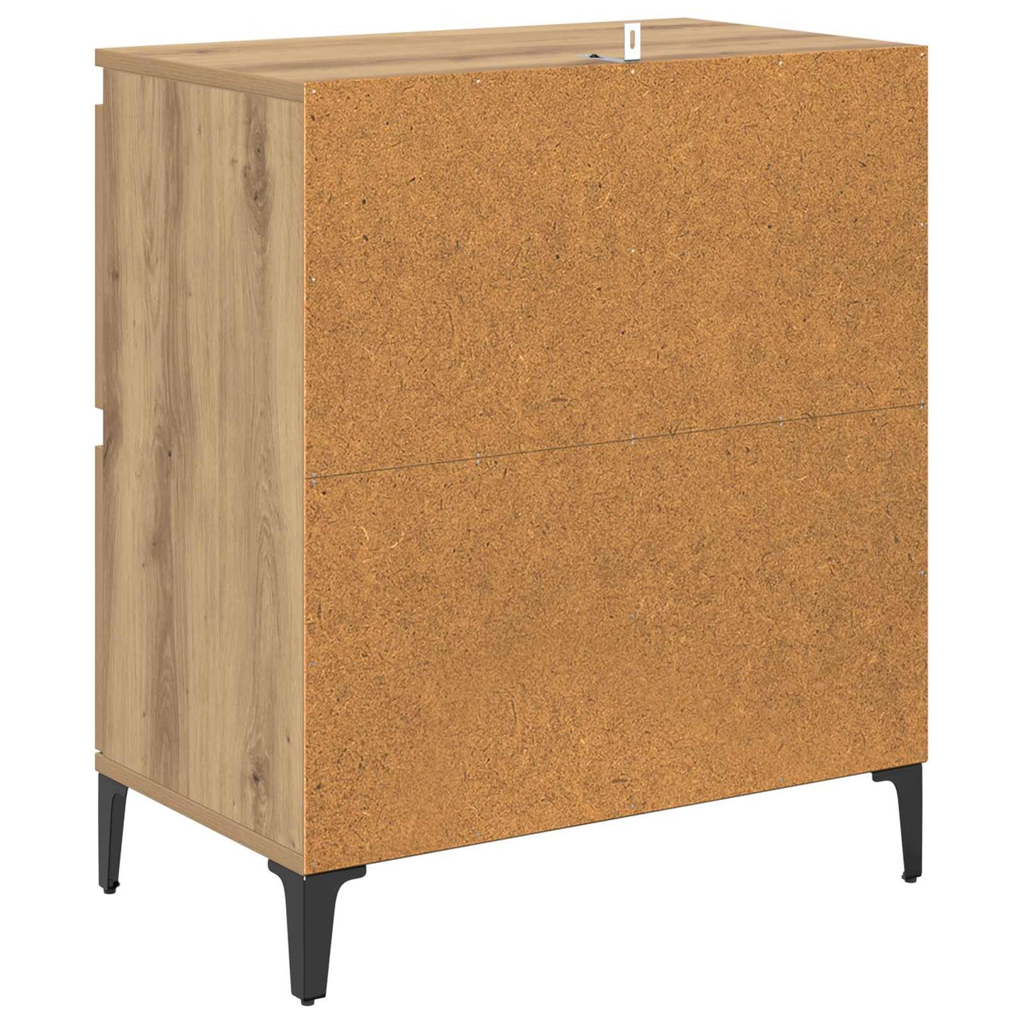 Dressoir Artisan Eiken 60 x 35 x 70 cm Gemonteerd hout en ijzer is nu te koop bij PeponiXL, paradijselijk wonen!