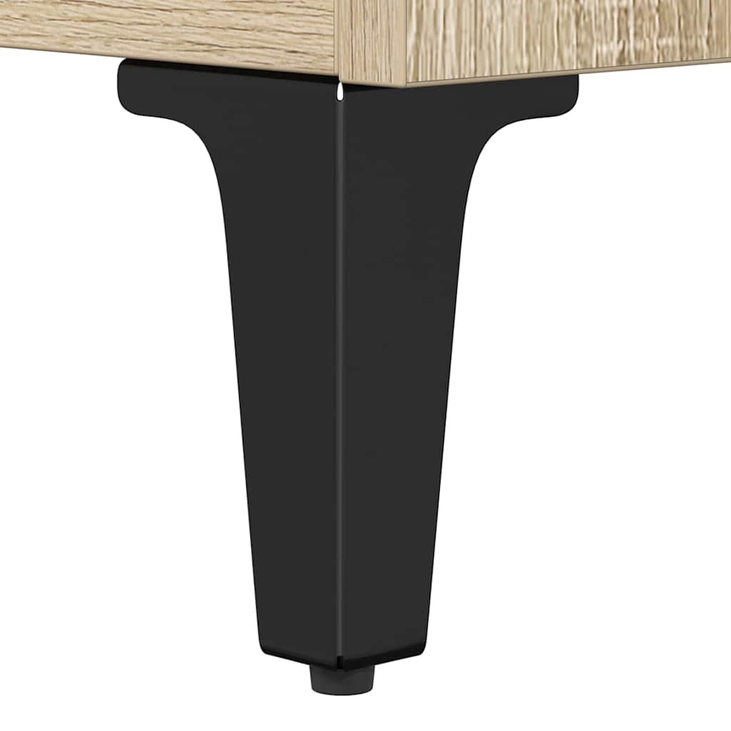 Wastafelkast met plank met opslag Sonoma Eiken 80 x 33 x 60 cm is nu te koop bij PeponiXL, paradijselijk wonen!