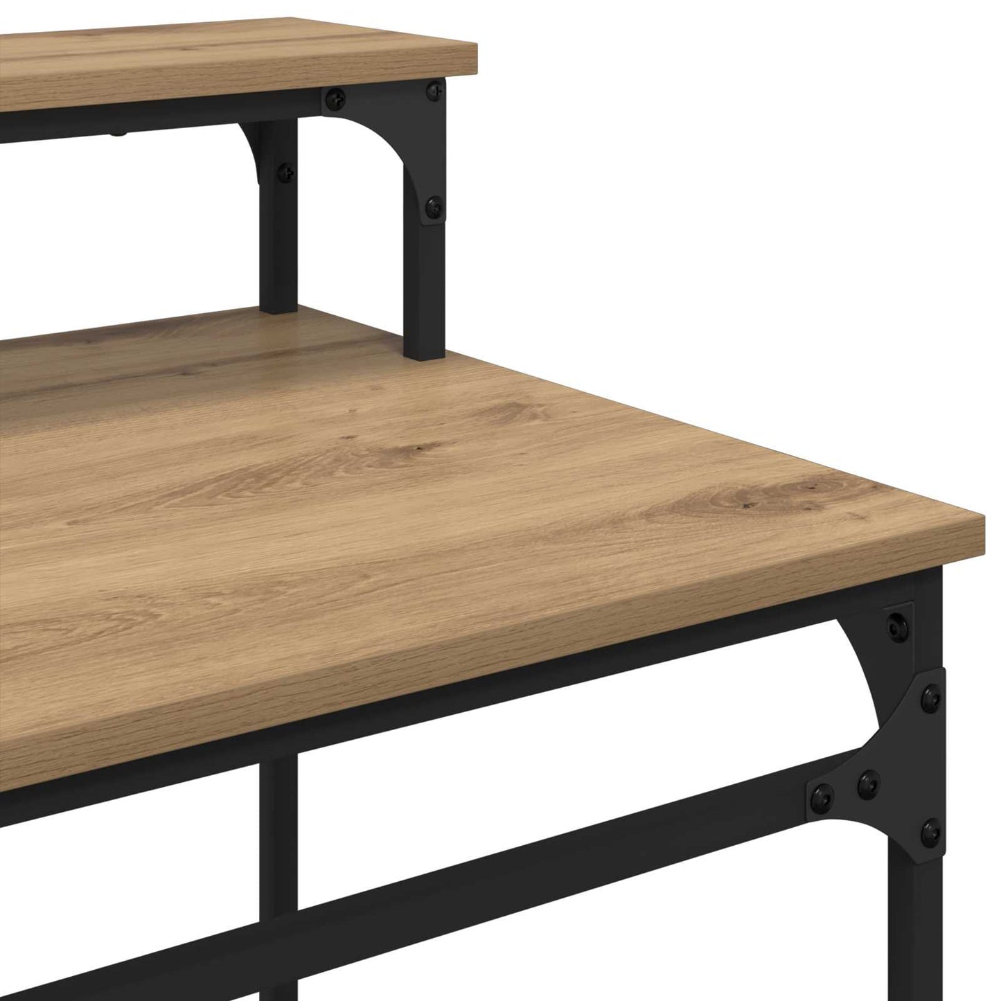 Bureau Artisan Eiken Bewerkt hout 100 x 50 x 90 cm