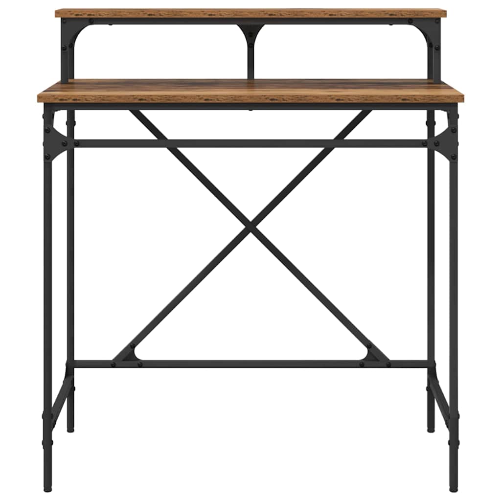 Bureau Oud Hout 80 x 50 x 90 cm Bewerkt hout is nu te koop bij PeponiXL, paradijselijk wonen!