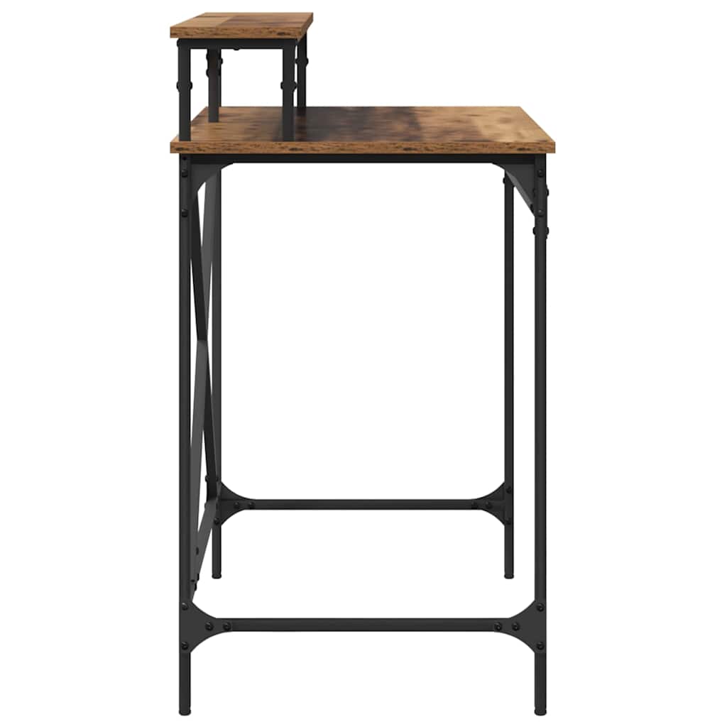 Bureau Oud Hout 80 x 50 x 90 cm Bewerkt hout is nu te koop bij PeponiXL, paradijselijk wonen!