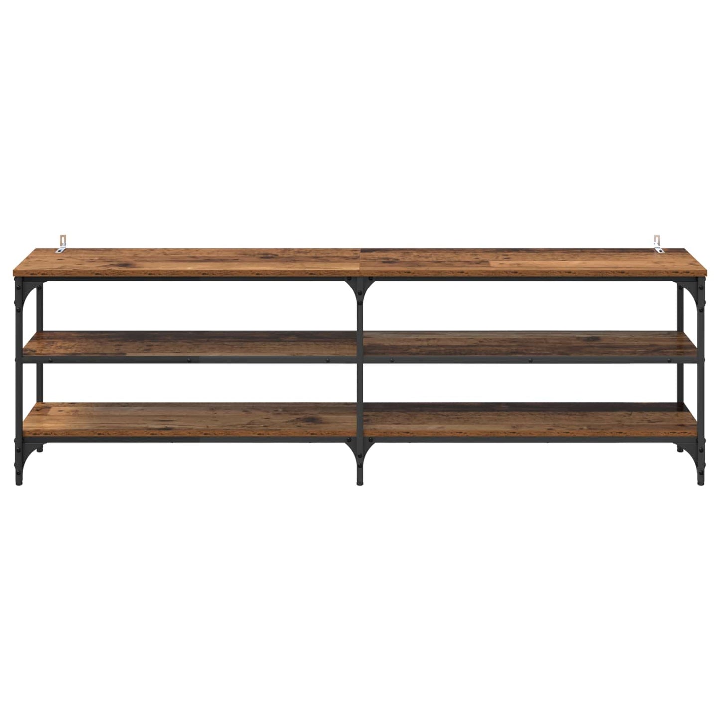 TV-kast Oud Hout 160 x 30 x 50 cm Gemonteerd hout en ijzer is nu te koop bij PeponiXL, paradijselijk wonen!