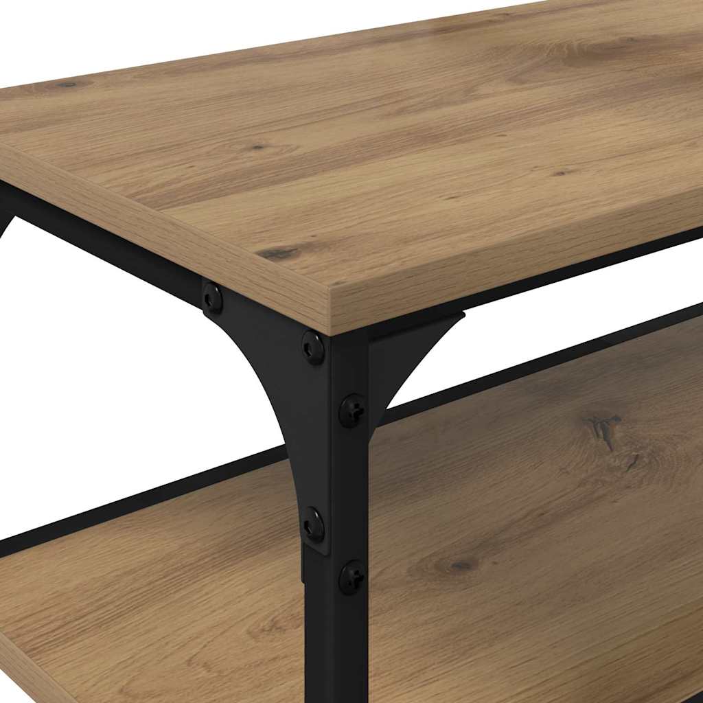 TV-kast Artisan Eiken 200 x 30 x 50 cm Gemonteerd hout en ijzer is nu te koop bij PeponiXL, paradijselijk wonen!