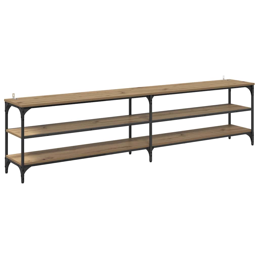 TV-kast Artisan Eiken 200 x 30 x 50 cm Gemonteerd hout en ijzer is nu te koop bij PeponiXL, paradijselijk wonen!