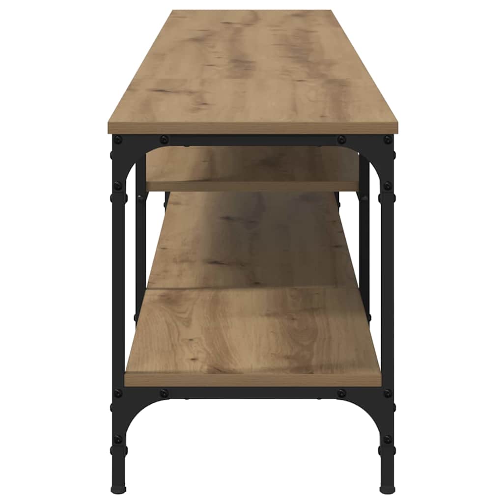 TV-kast Artisan Eiken 201 x 35 x 45 cm Gemonteerd hout en ijzer is nu te koop bij PeponiXL, paradijselijk wonen!