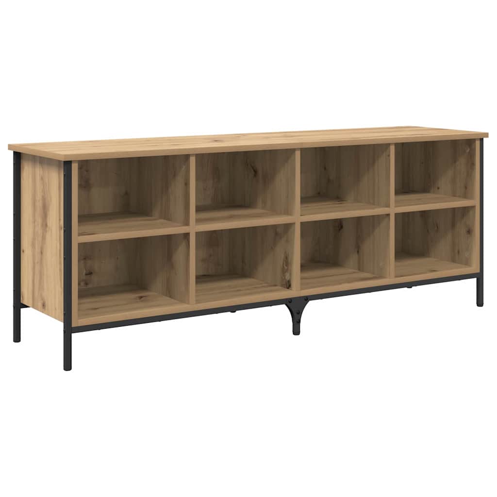 Schoenenkast met plank Artisan Eiken 131 x 35 x 50 cm is nu te koop bij PeponiXL, paradijselijk wonen!