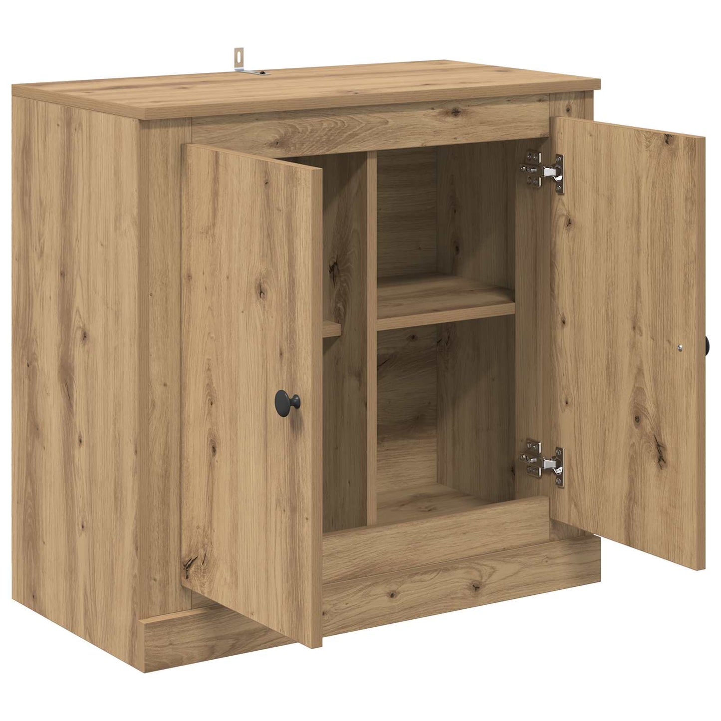 Dressoir 70 x 35,5 x 67,5 cm Artisan Eiken Bewerkt hout is nu te koop bij PeponiXL, paradijselijk wonen!