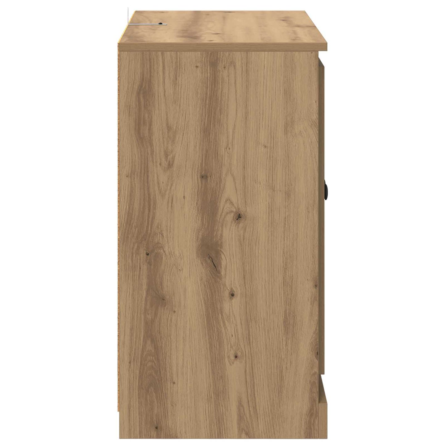 Dressoir 70 x 35,5 x 67,5 cm Artisan Eiken Bewerkt hout is nu te koop bij PeponiXL, paradijselijk wonen!