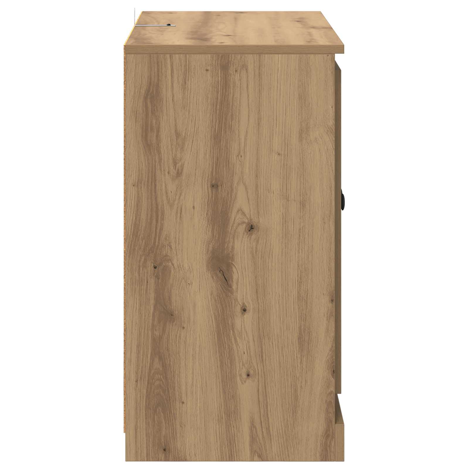 Dressoir 70 x 35,5 x 67,5 cm Artisan Eiken Bewerkt hout is nu te koop bij PeponiXL, paradijselijk wonen!