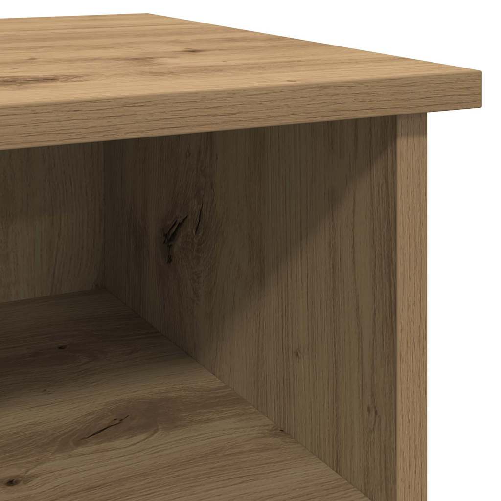 Dressoir Artisan Eiken 100 x 35,5 x 60 cm Bewerkt hout is nu te koop bij PeponiXL, paradijselijk wonen!