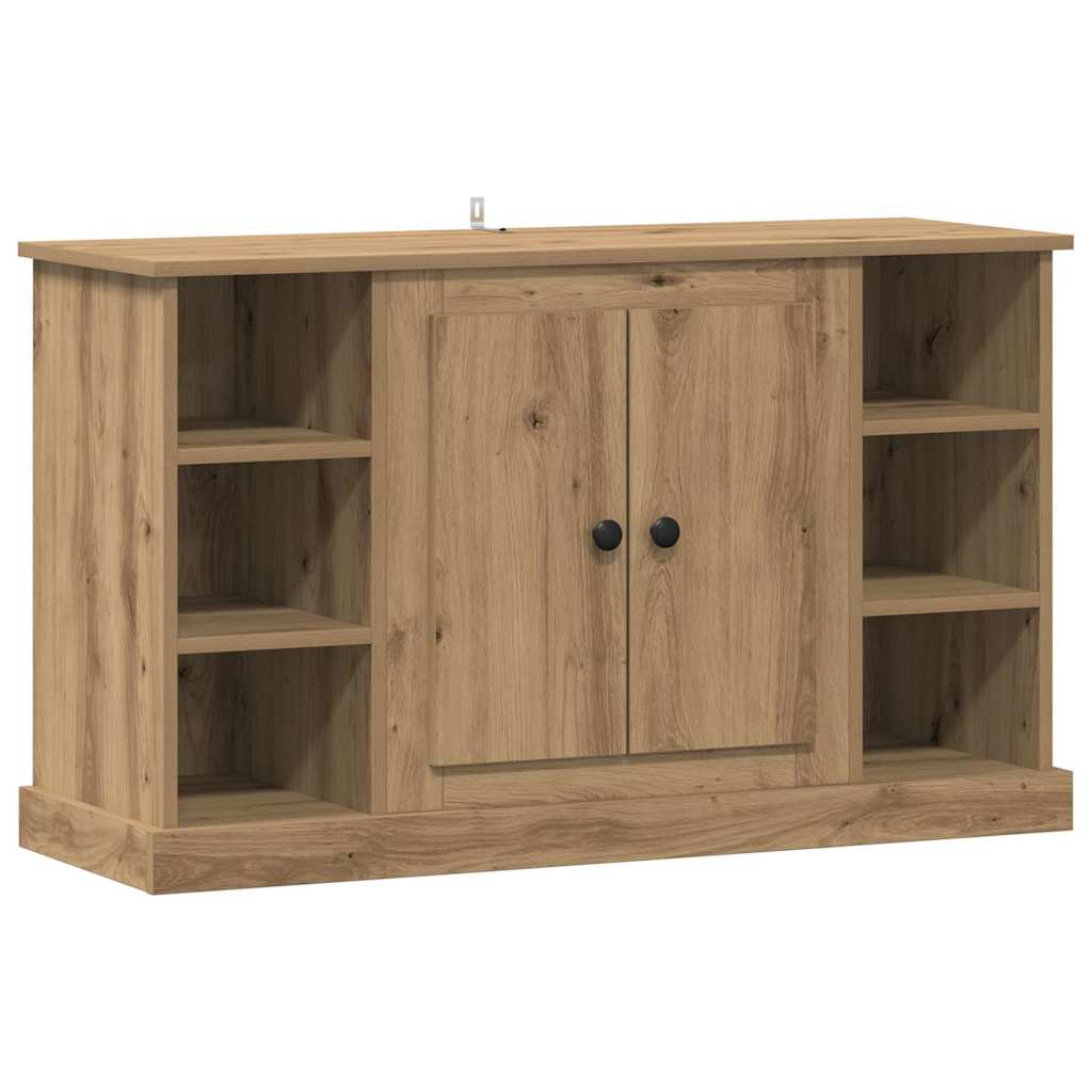 Dressoir Artisan Eiken 100 x 35,5 x 60 cm Bewerkt hout is nu te koop bij PeponiXL, paradijselijk wonen!