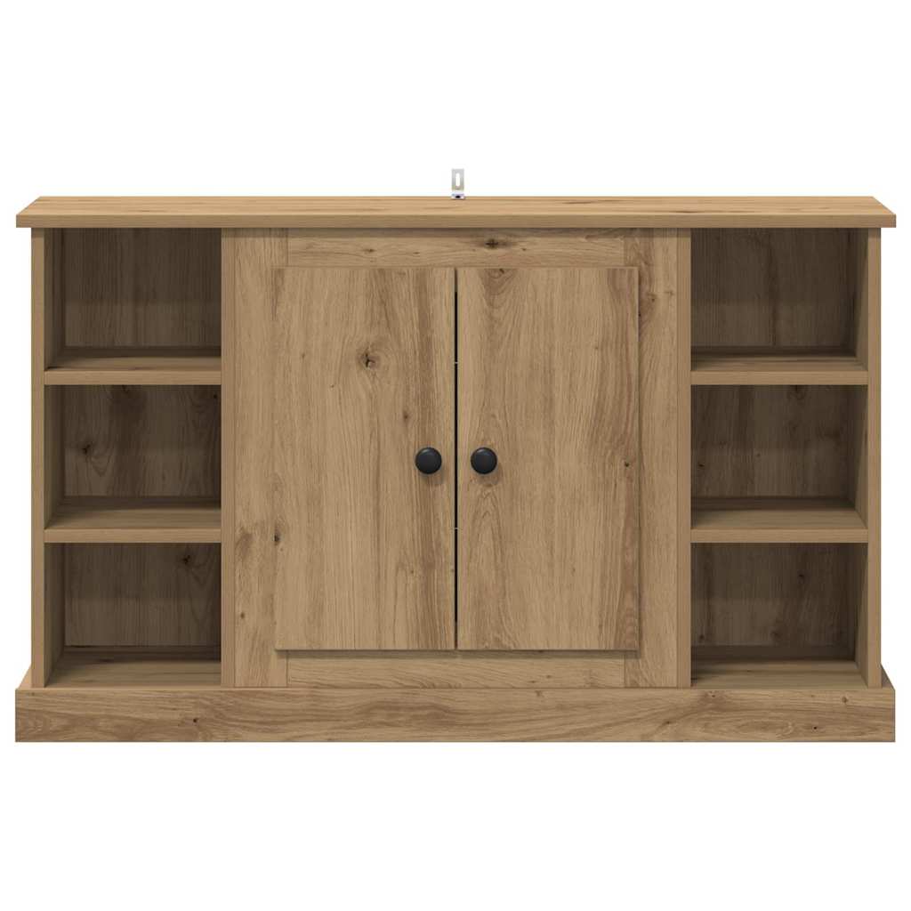 Dressoir Artisan Eiken 100 x 35,5 x 60 cm Bewerkt hout is nu te koop bij PeponiXL, paradijselijk wonen!