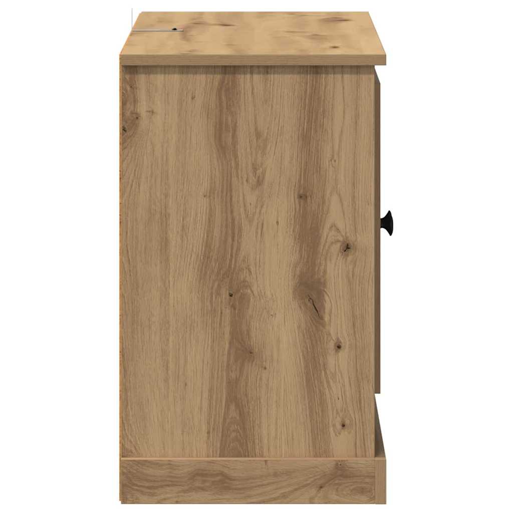 Dressoir Artisan Eiken 100 x 35,5 x 60 cm Bewerkt hout is nu te koop bij PeponiXL, paradijselijk wonen!