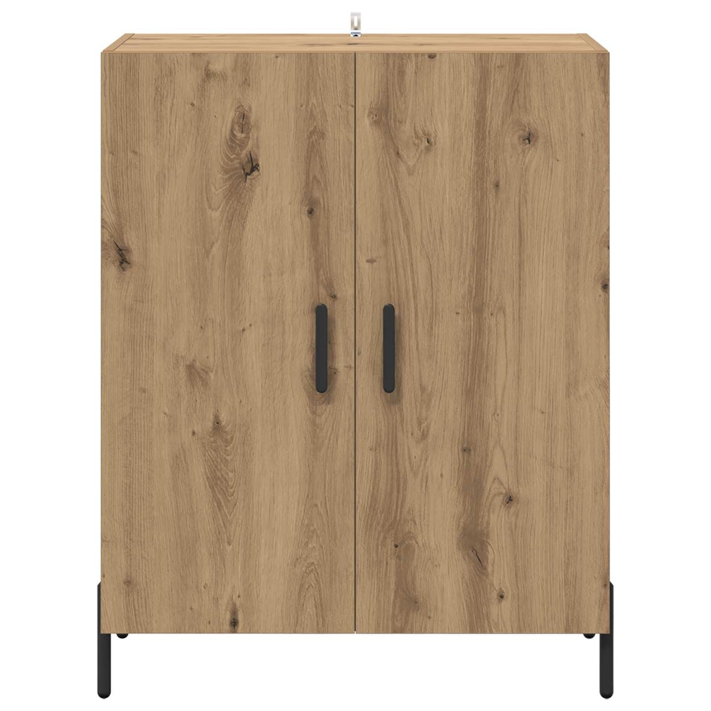 Dressoir Artisan Eiken 69,5 x 34 x 90 cm Bewerkt hout is nu te koop bij PeponiXL, paradijselijk wonen!